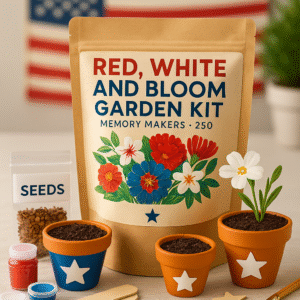 Red, White & Bloom Garden Kit