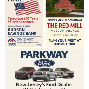 Half Page Advertisement – NJ250 Commemorative Book